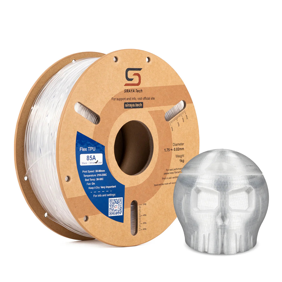 Siraya Tech Flex TPU - 85A Filament