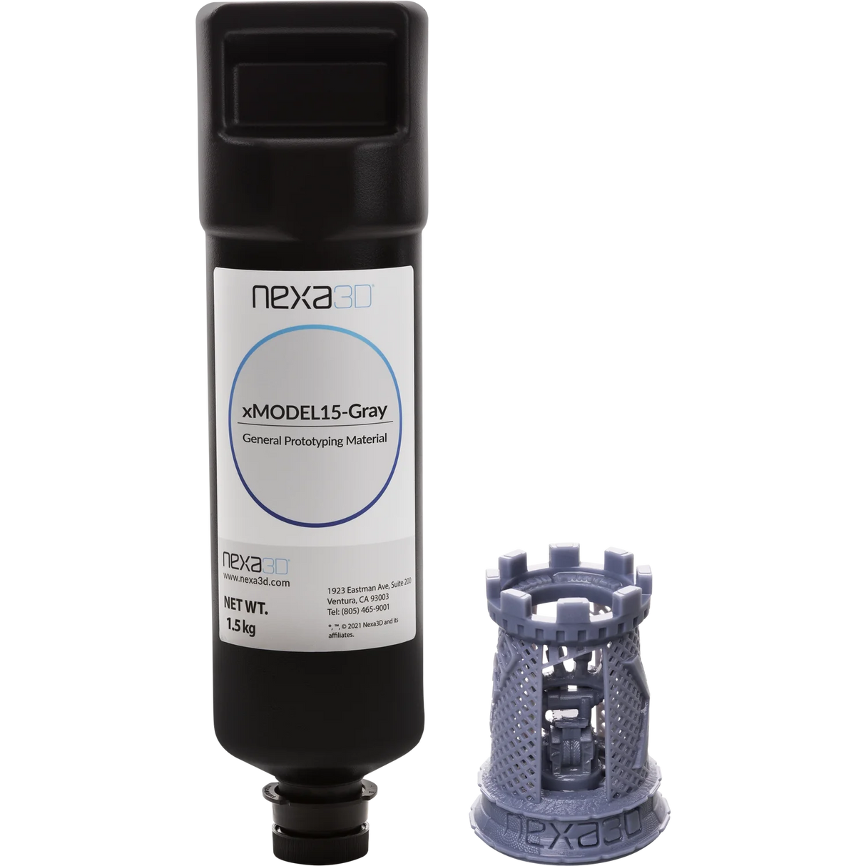 xMODEL15-White Resin 1.5kg for XiP and XiPPro